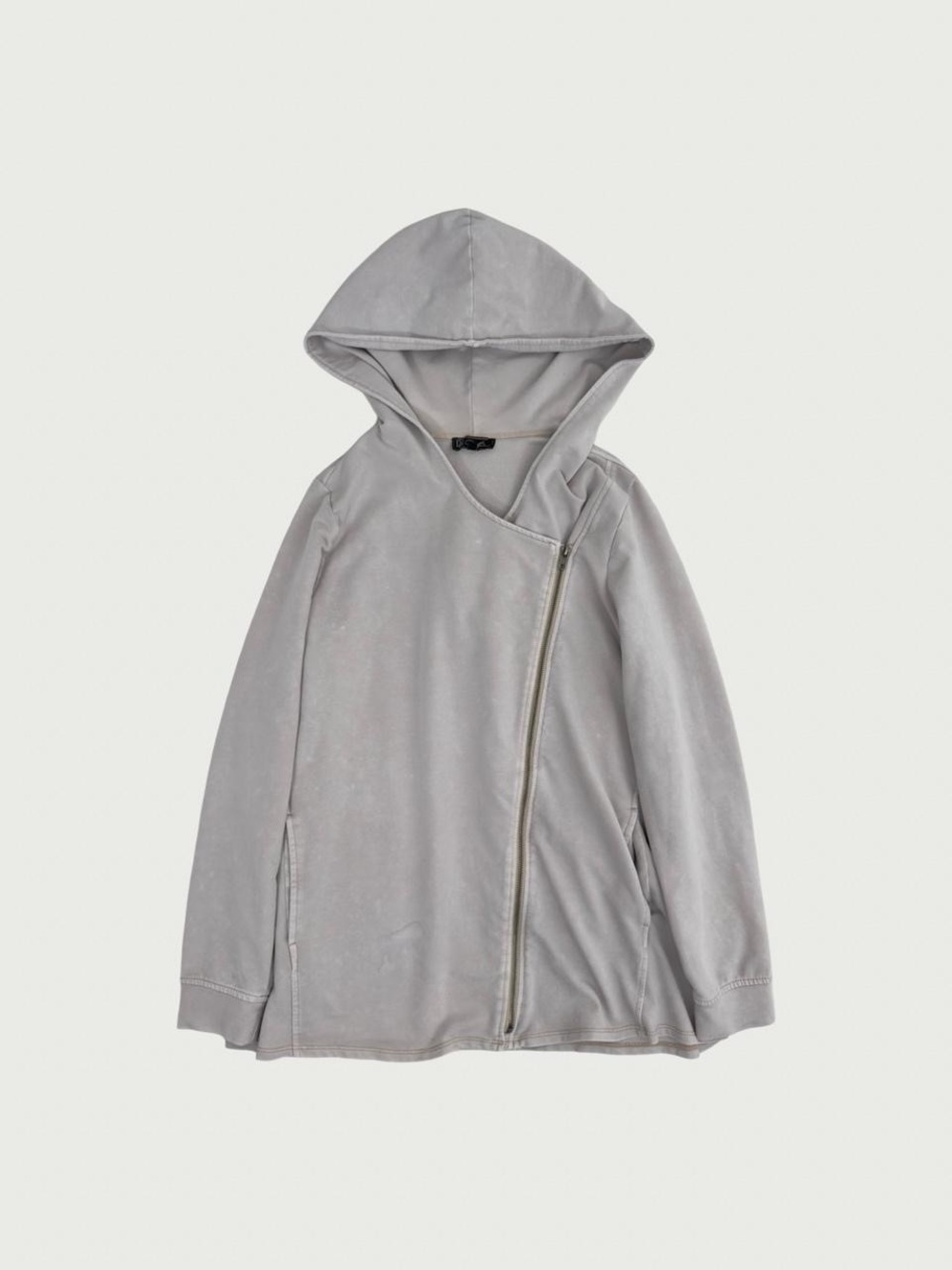 Asymmetrical Zip Front Hoodie